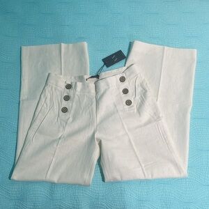 Armani exchange linen / cotton blend pants